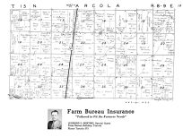 Arcola Township - North, Galton, Douglas County 1950